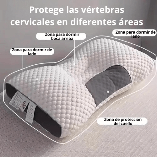 😴 Almohada Ergonómica Cervical + 🦟 Trampa para Mosquitos ¡Sin Químicos!