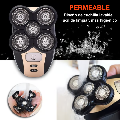 Afeitadora FlexEdge™ 5 Cabezas Móviles + Kit Gratis