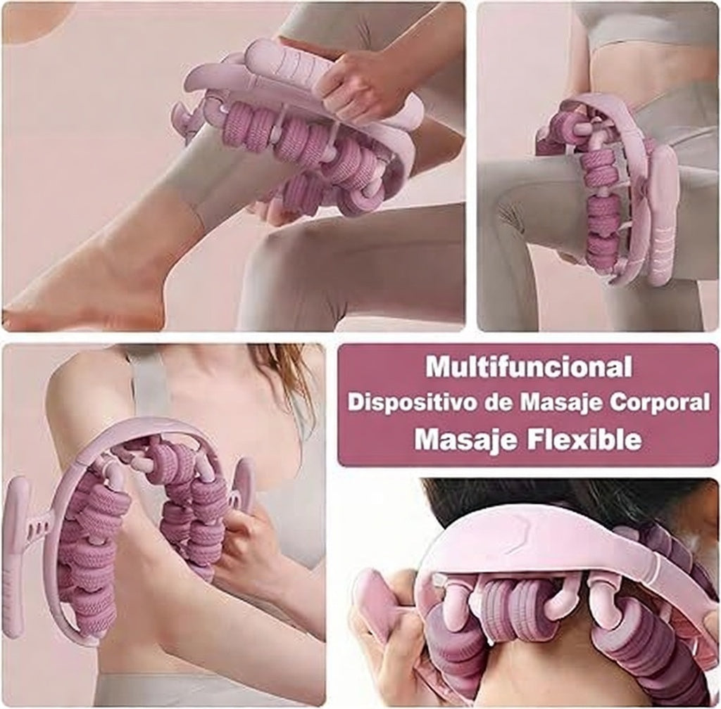 Rodillo de Masaje Anticelulitis Manual 360°