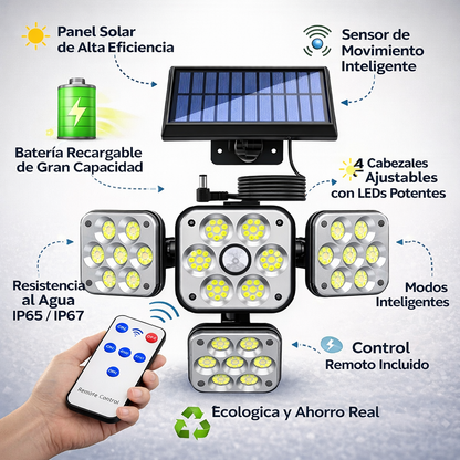 Lampara Solar Recargable