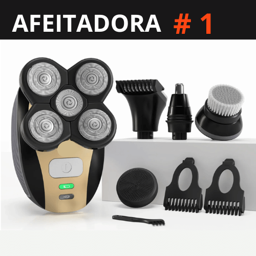 Afeitadora FlexEdge™ 5 Cabezas Móviles + Kit Gratis