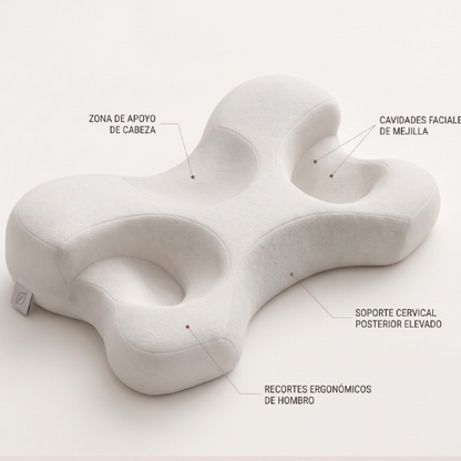 LÚMINA SLEEP Almohada Facial Ergonómica