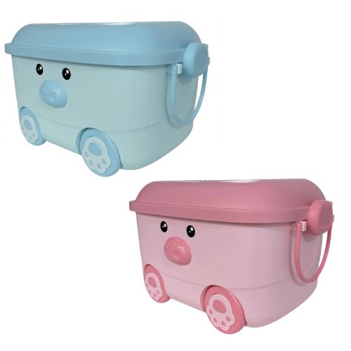 Caja Organizadora Infantil Premium con Tapa y Ruedas 🧩