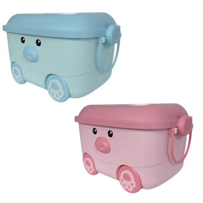 Caja Organizadora Infantil Premium con Tapa y Ruedas 🧩
