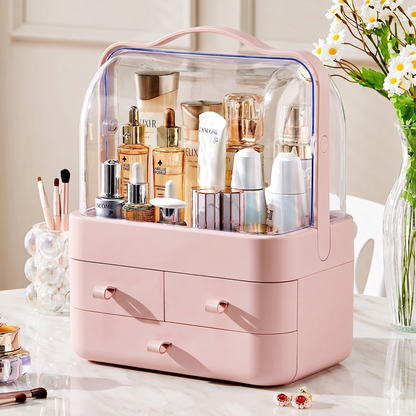 Organizador de Maquillaje con 3 Cajones de Gran Capacidad