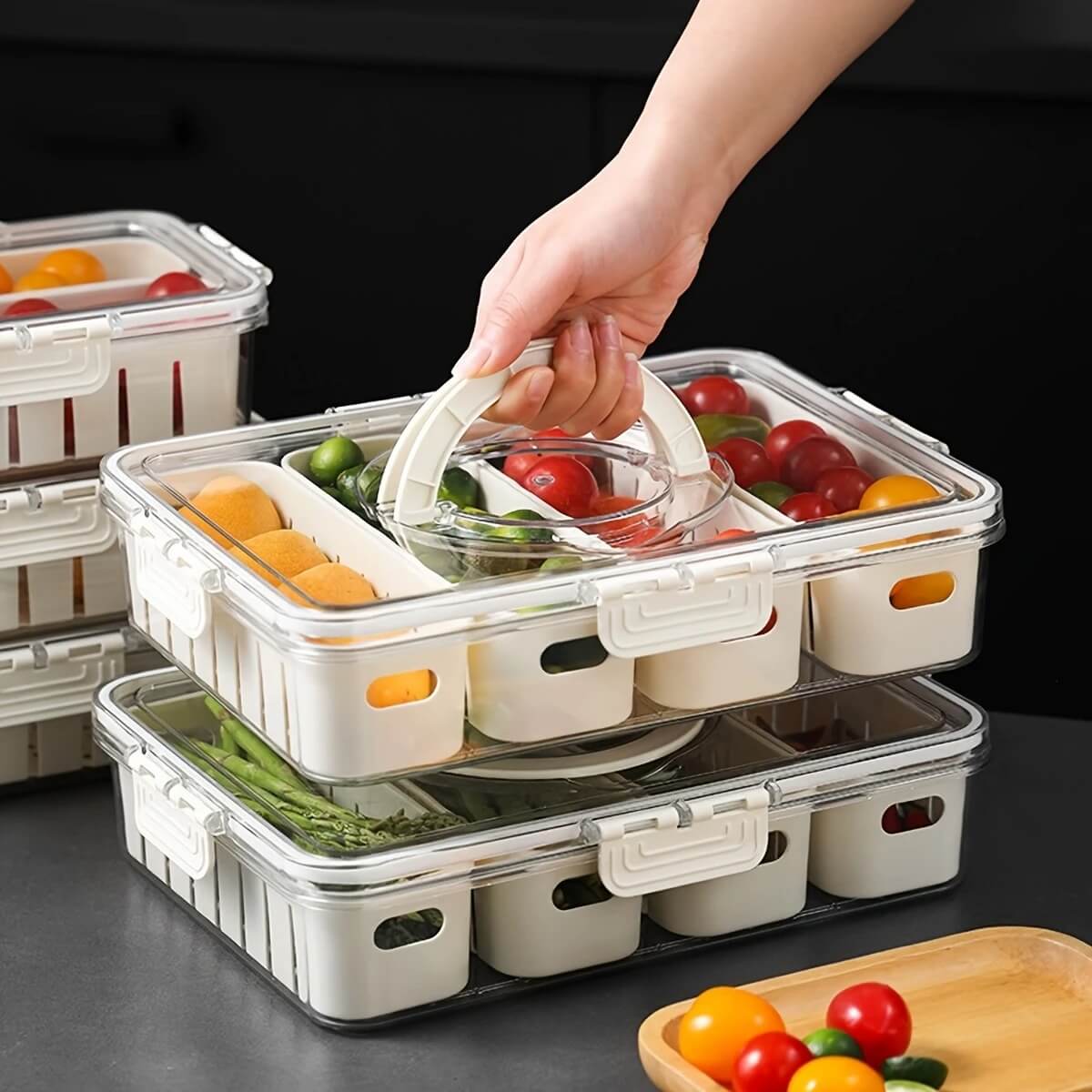 Organizador Hermético para Frutas y verdura.🥦🌶️