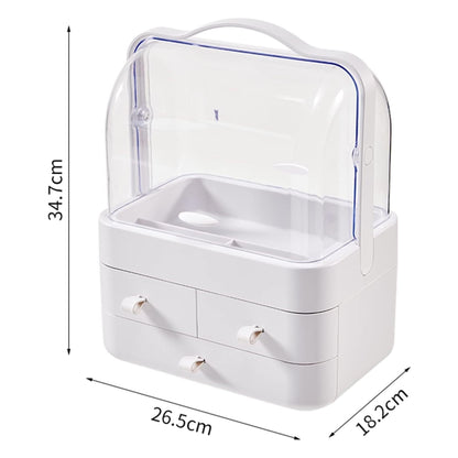 Organizador de Maquillaje con 3 Cajones de Gran Capacidad